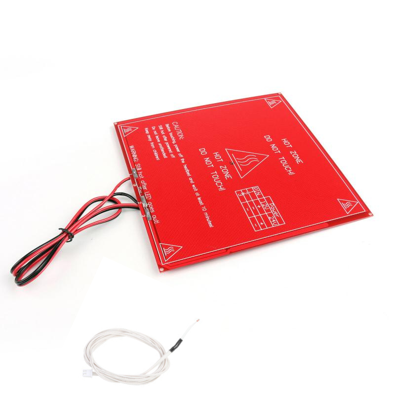 Plaque chauffante avec sonde pour imprimante 3D